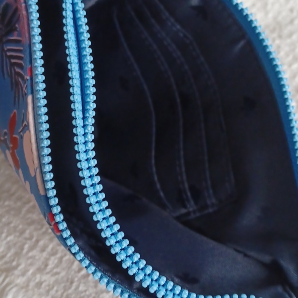 Kate Spade Jae Garden Cat Double Zip Wristlet Bag - Picture 6 of 8